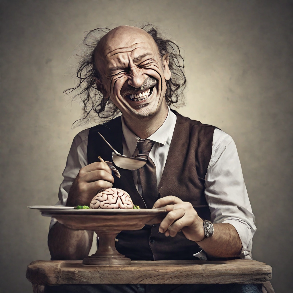 a_disturbed_laughing,_squinting_philosopher_sitting_at_a_brain_dinner.png